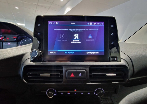 Peugeot Rifter cena 86900 przebieg: 37461, rok produkcji 2021 z Stalowa Wola małe 106